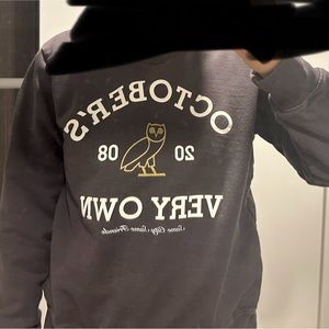 OVO October’s Very Own navy sweatshirt